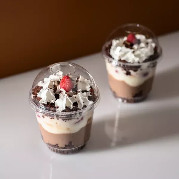[1,000 ct] 12 oz Plastic Dessert Cups | PET | 98 mm