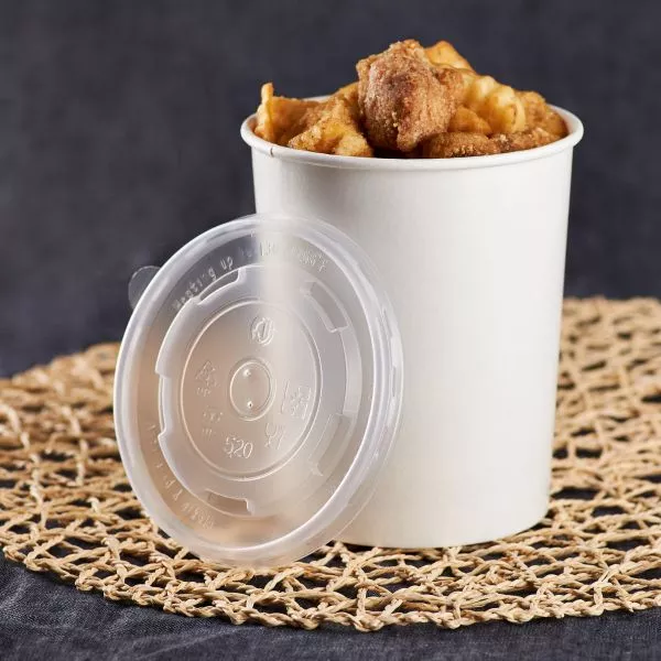 [1,000 ct] 16 oz Food Container Lids | PP | 112 mm