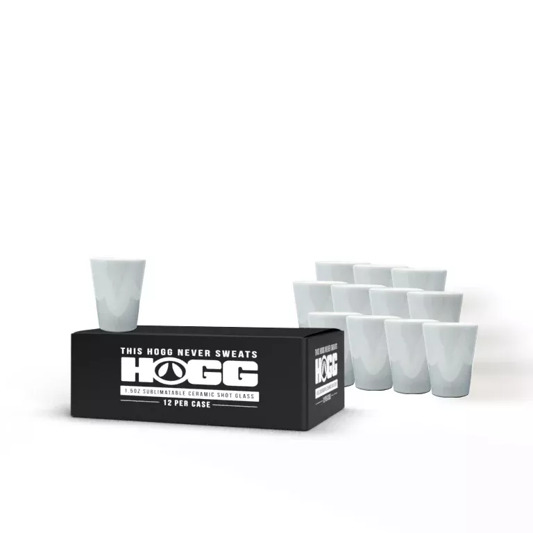 1.5oz Sublimatable Ceramic Shot Glass (12 Units)