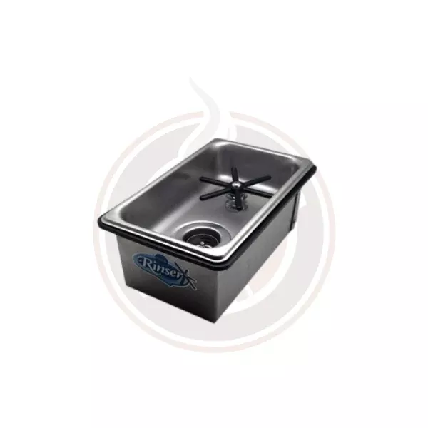 10" X 6" Blender Container Rinser - Flush Mountstainless steel