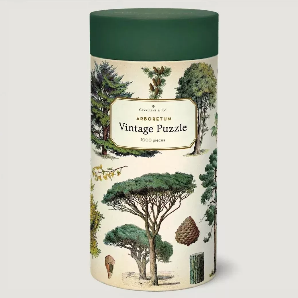 1000-Piece Jigsaw Puzzle Arboretum Trees Design