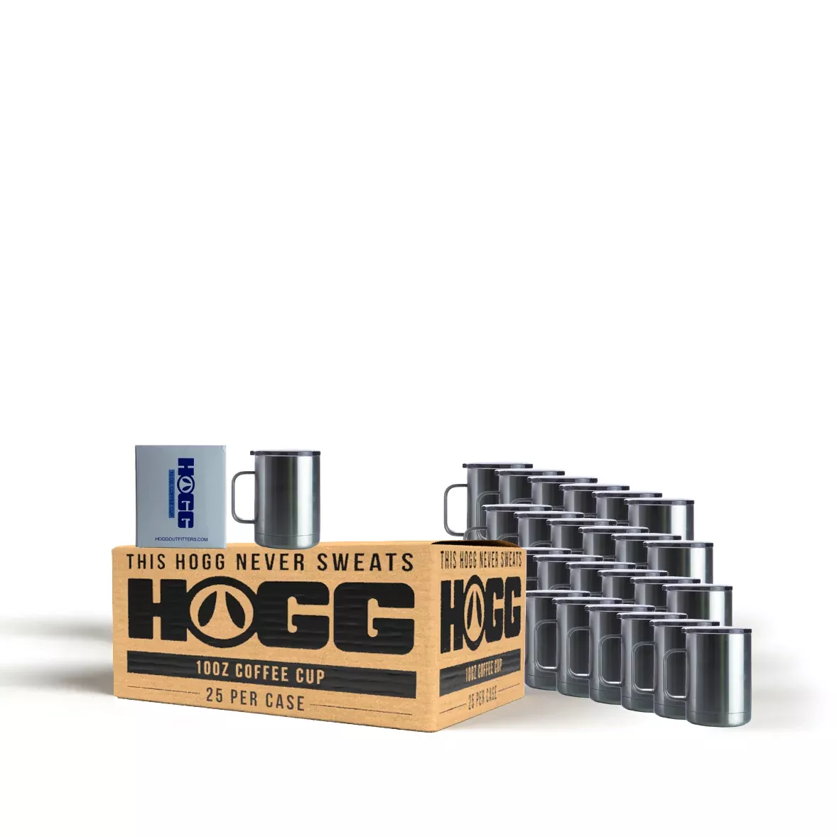 10oz Coffee Cup Case (25 Units)