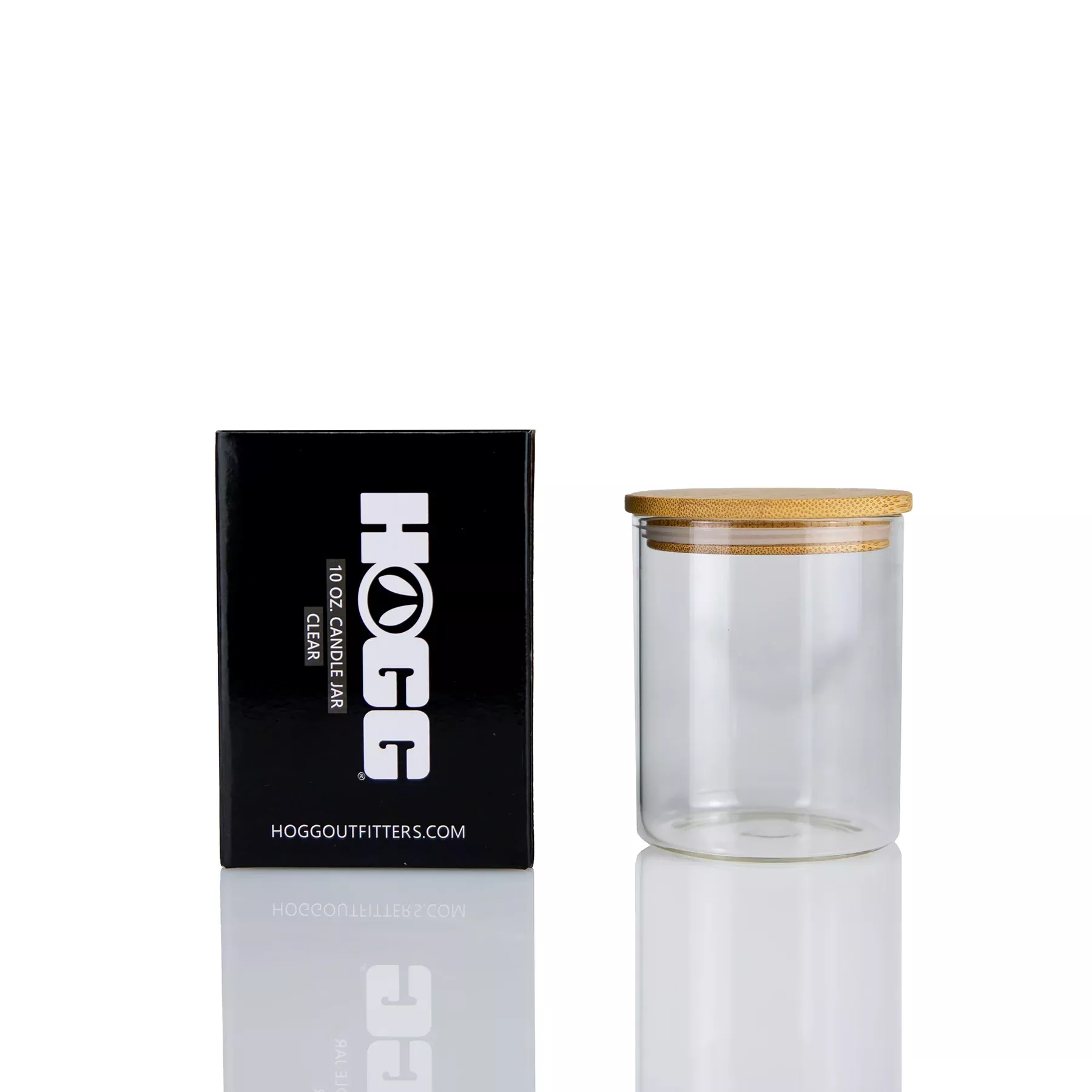 10oz Sublimatable Candle Jar - Clear