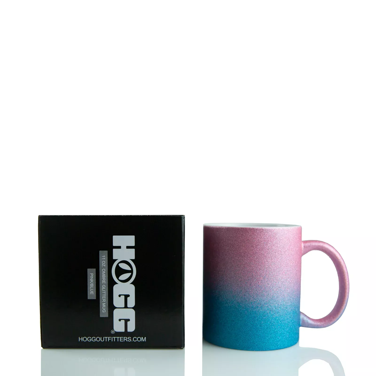 11oz Sublimatable Ombre Glitter Mug