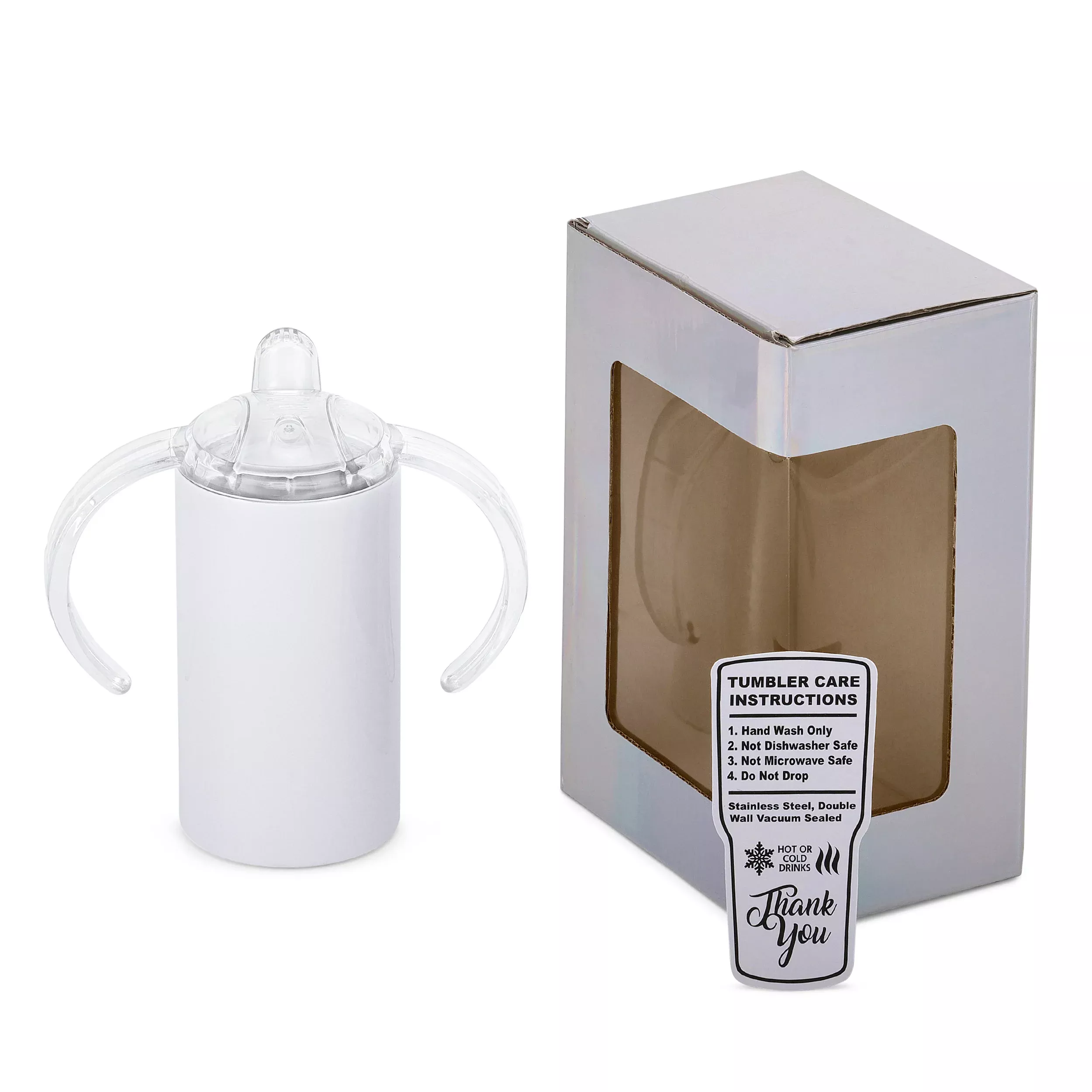 12oz Straight Sub Sippy Cup Duo