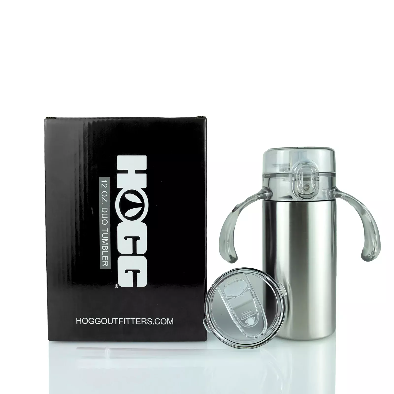 12oz Sublimatable Clear Duo Tumbler