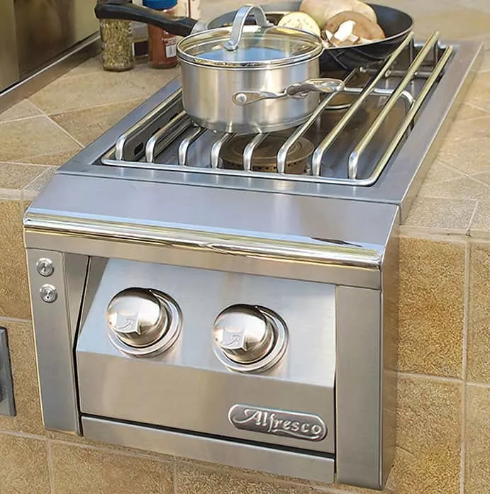 14" Built-In 2 Burner Unit