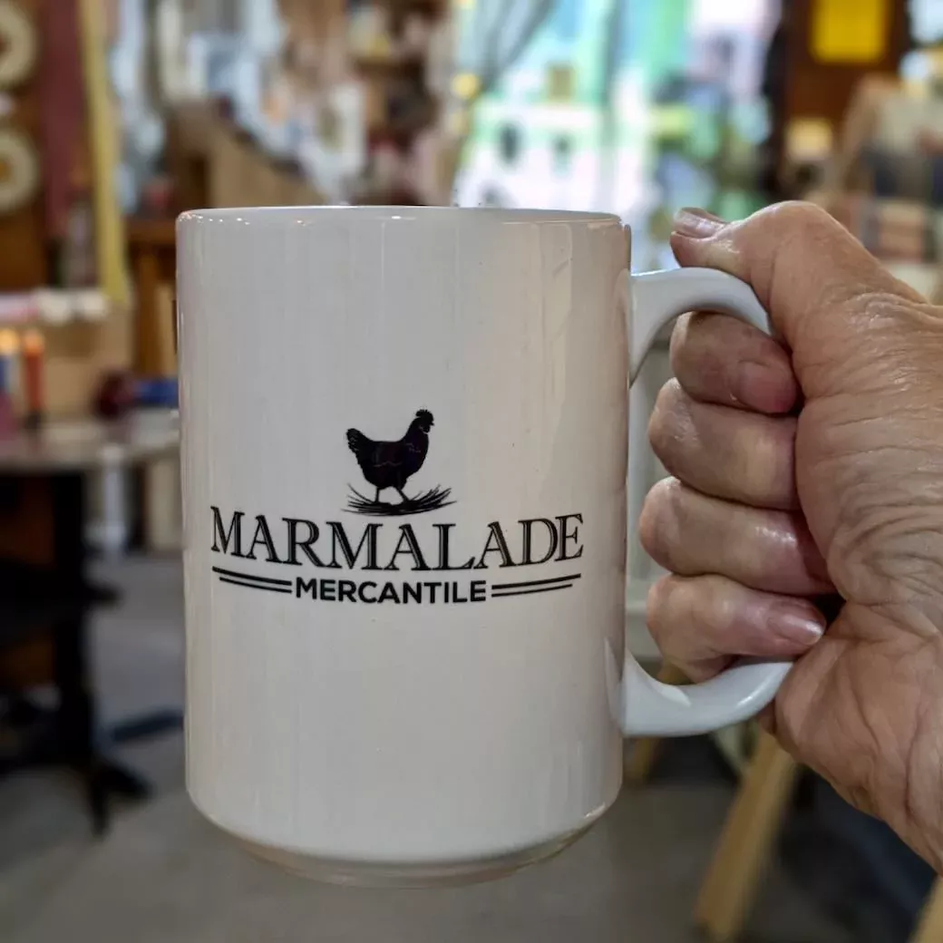 15 Ounce Marmalade Mercantile Coffee Mug