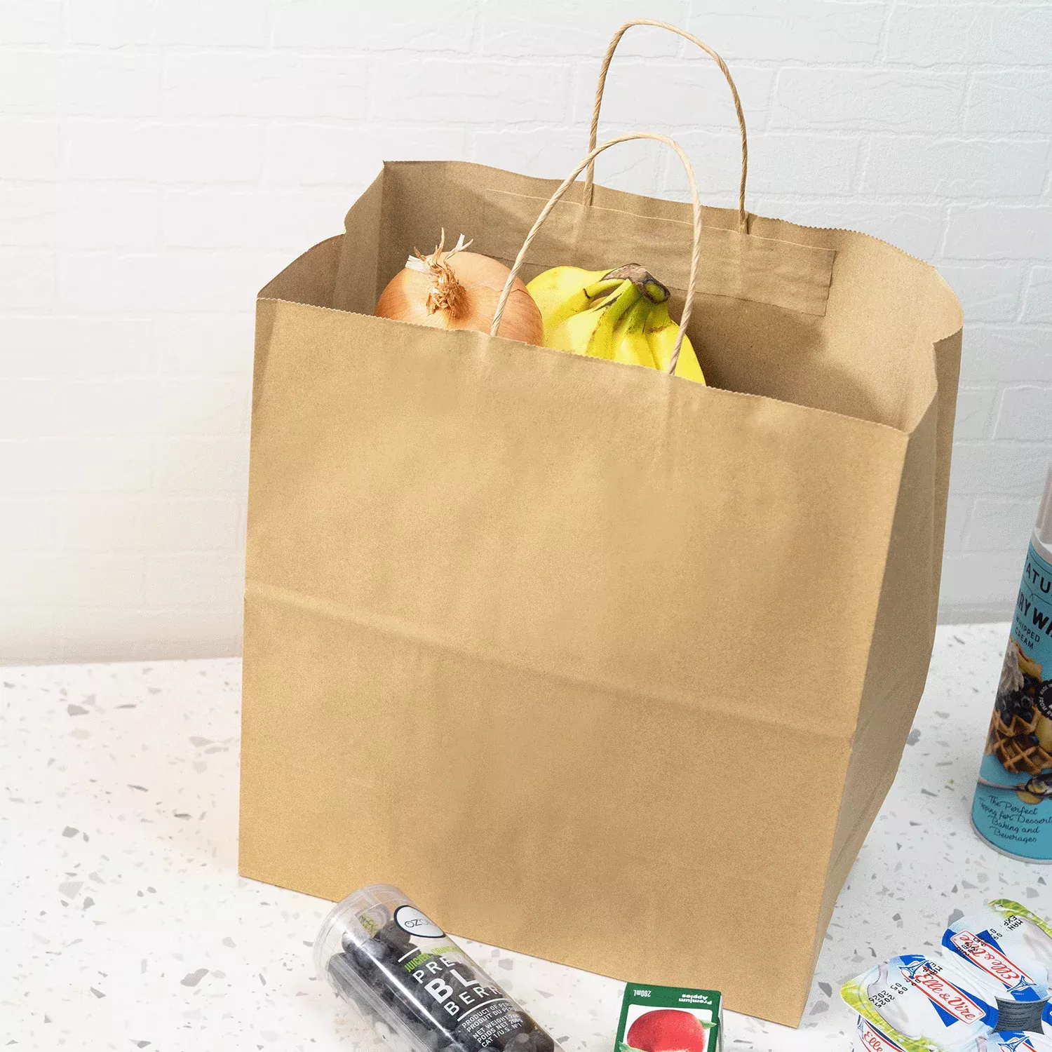 [150 – 250 ct] Paper Shopping Bag with Twisted Handles