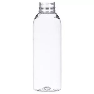 16 oz Clear PET Bullet Bottle 38 mm Neck Finish, Round Base