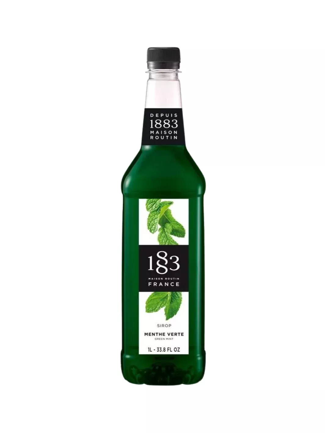 1883 Green Mint Syrup (1000ml/33.8oz)