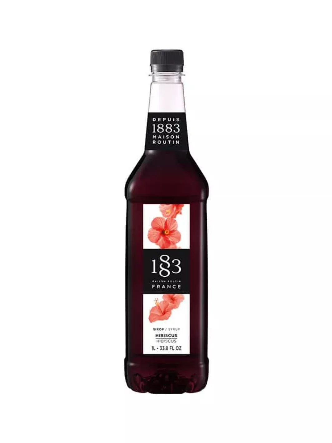 1883 Hibiscus Syrup (1000ml/33.8oz)