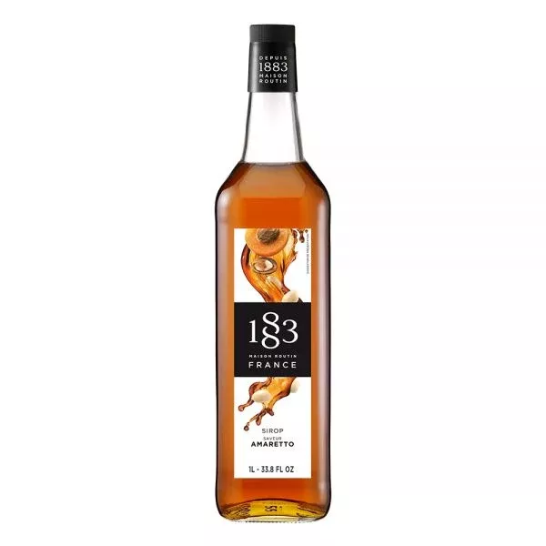 1883 Maison Routin Amaretto Syrup - Bottle (1L)
