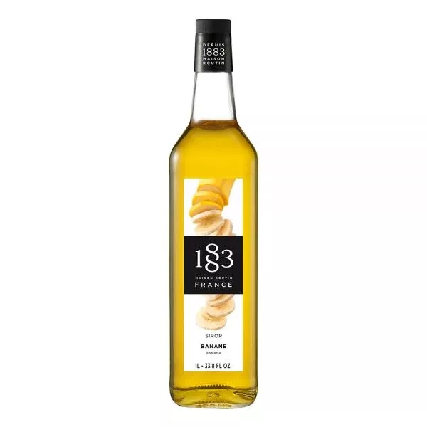 1883 Maison Routin Banana Syrup - Bottle (1L)