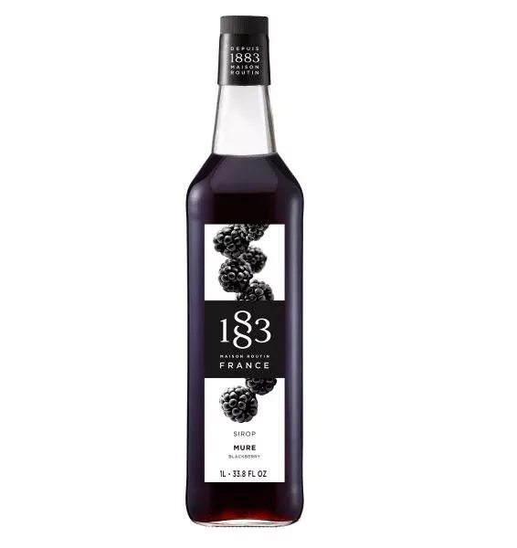 1883 Maison Routin Blackberry Syrup - Bottle (1L)
