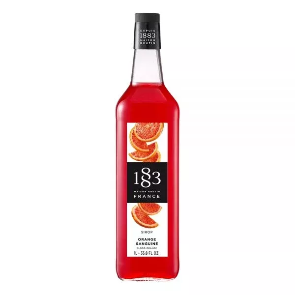 1883 Maison Routin Blood Orange Syrup - Bottle (1L)