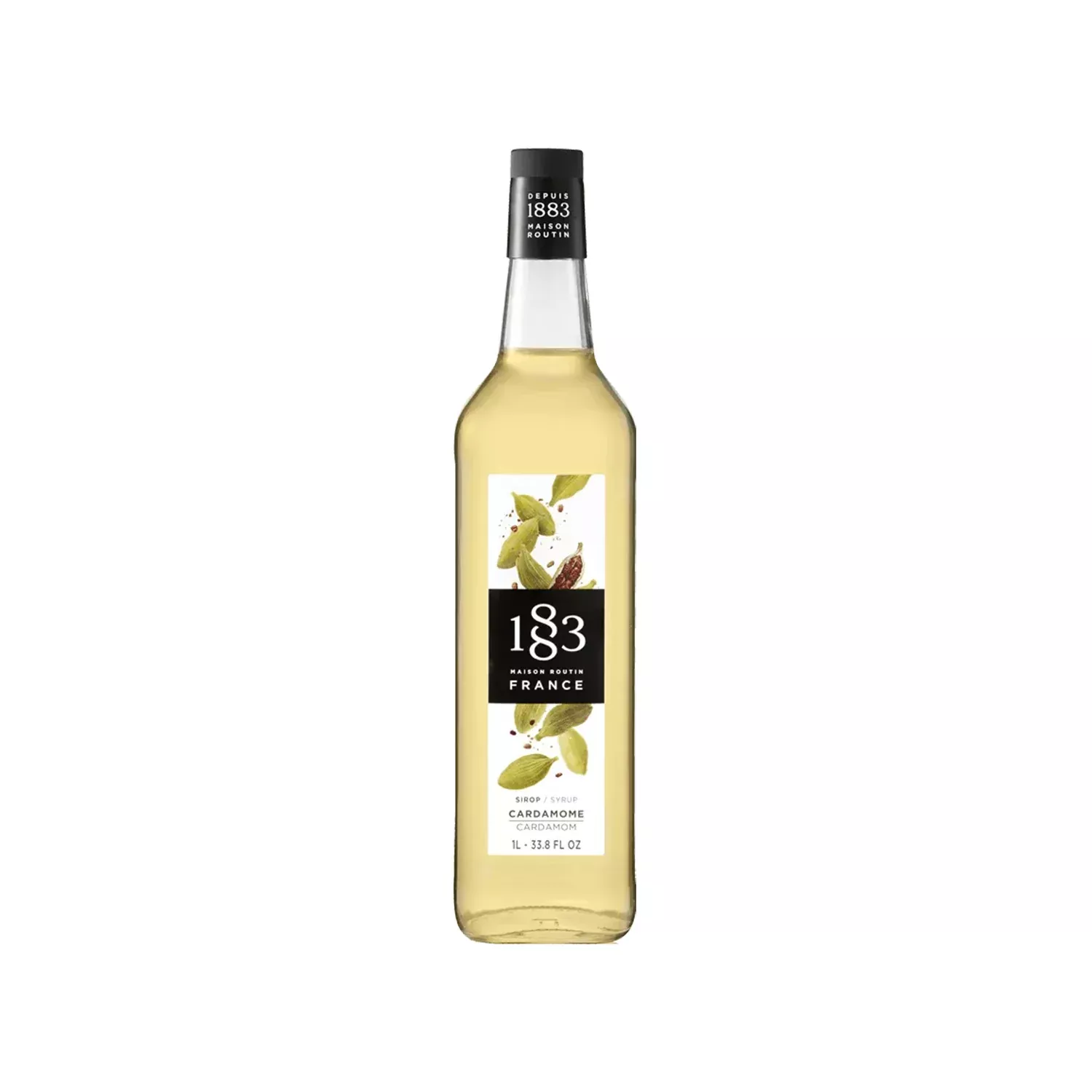 1883 Maison Routin Cardamom Syrup - Bottle (1L)