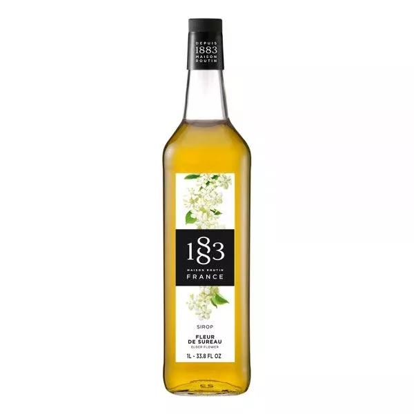1883 Maison Routin Elderflower Syrup - Bottle (1L)