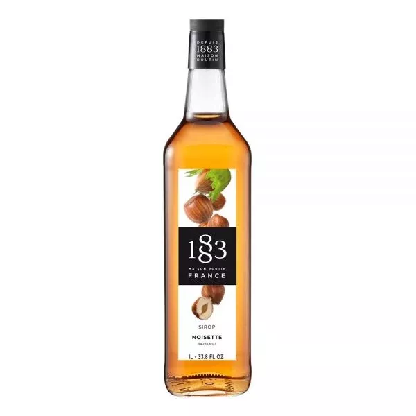 1883 Maison Routin Hazelnut Syrup - Bottle (1L)