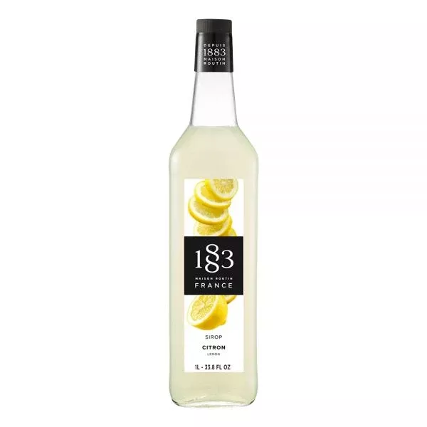 1883 Maison Routin Lemon Syrup - Bottle (1L)