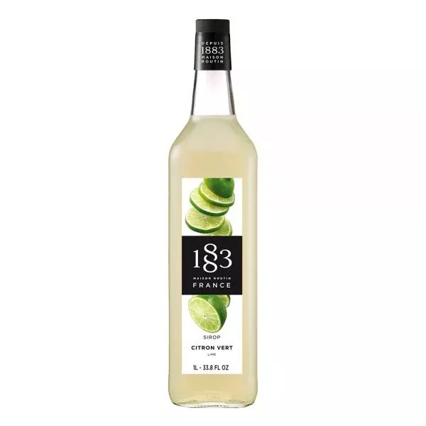 1883 Maison Routin Lime Syrup - Bottle (1L)