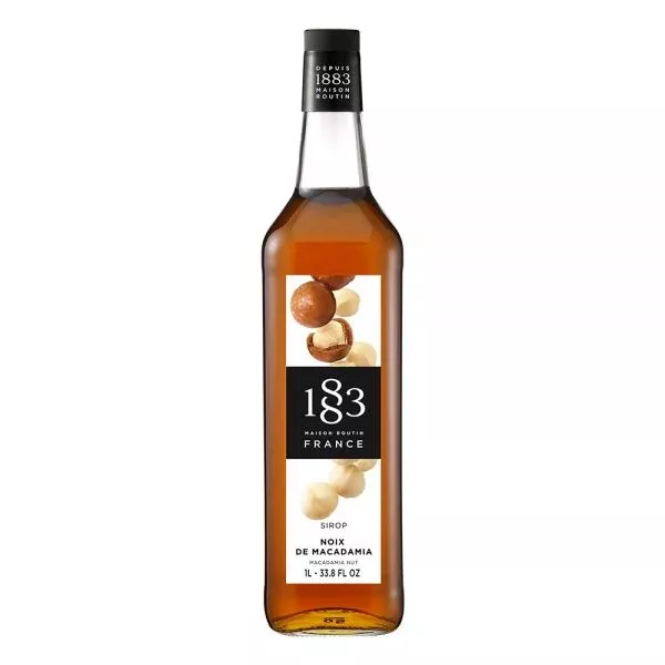 1883 Maison Routin Macadamia Nut Syrup - Bottle (1L)