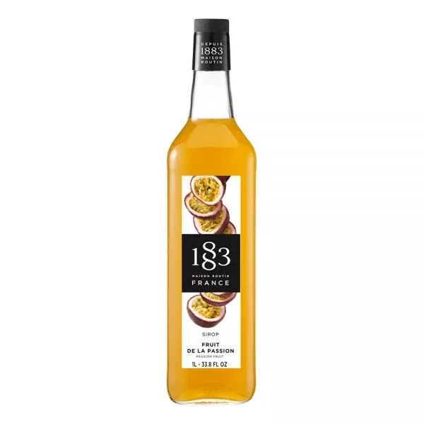 1883 Maison Routin Passion Fruit Syrup - Bottle (1L)