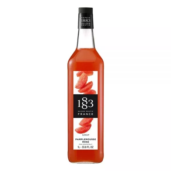 1883 Maison Routin Pink Grapefruit Syrup - Bottle (1L)