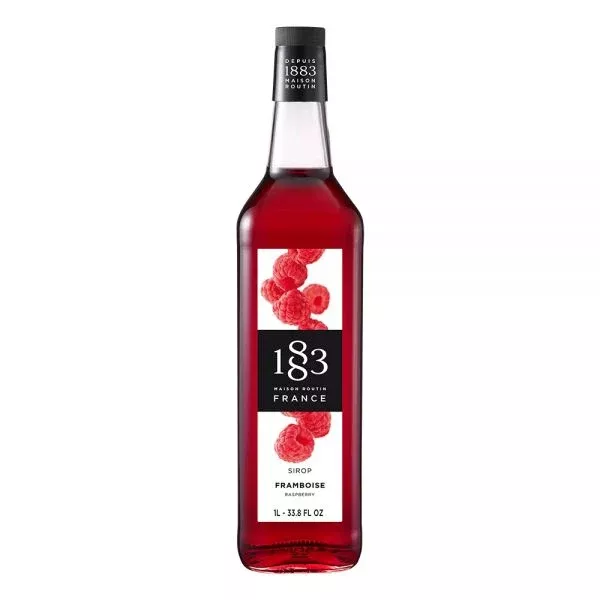 1883 Maison Routin Raspberry Syrup - Bottle (1L)