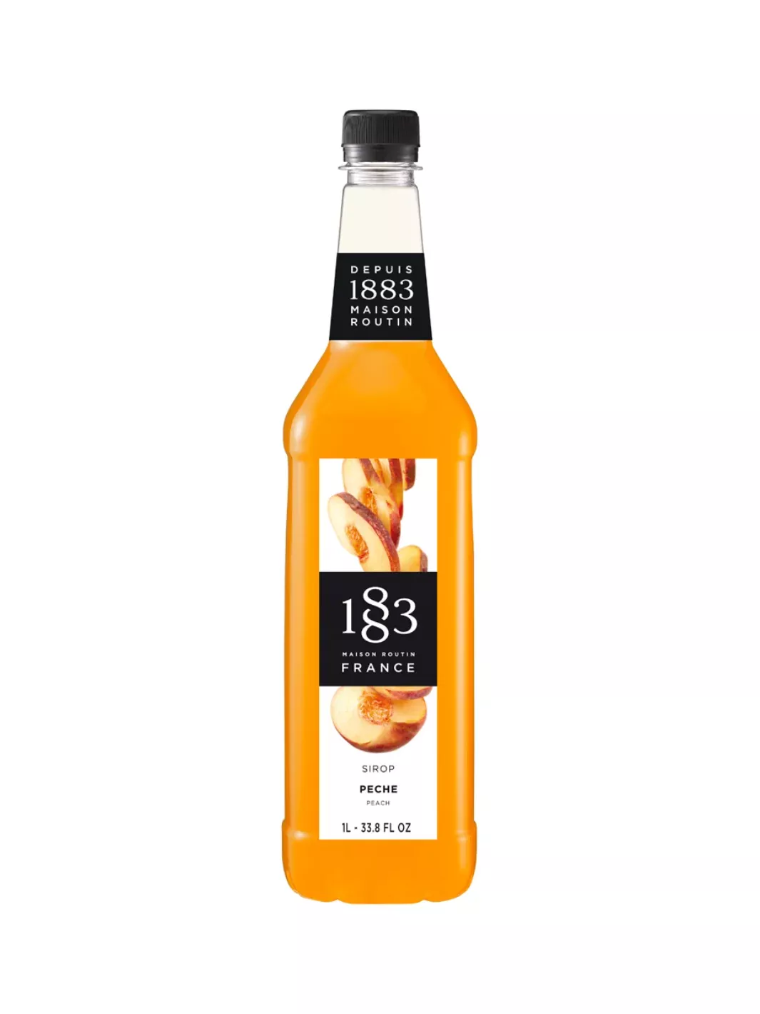 1883 Peach Syrup (1000ml/33.8oz)