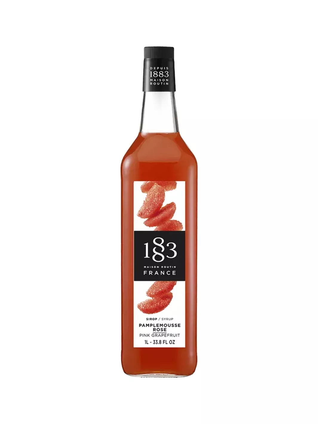 1883 Pink Grapefruit Syrup (1000ml/33.8oz)