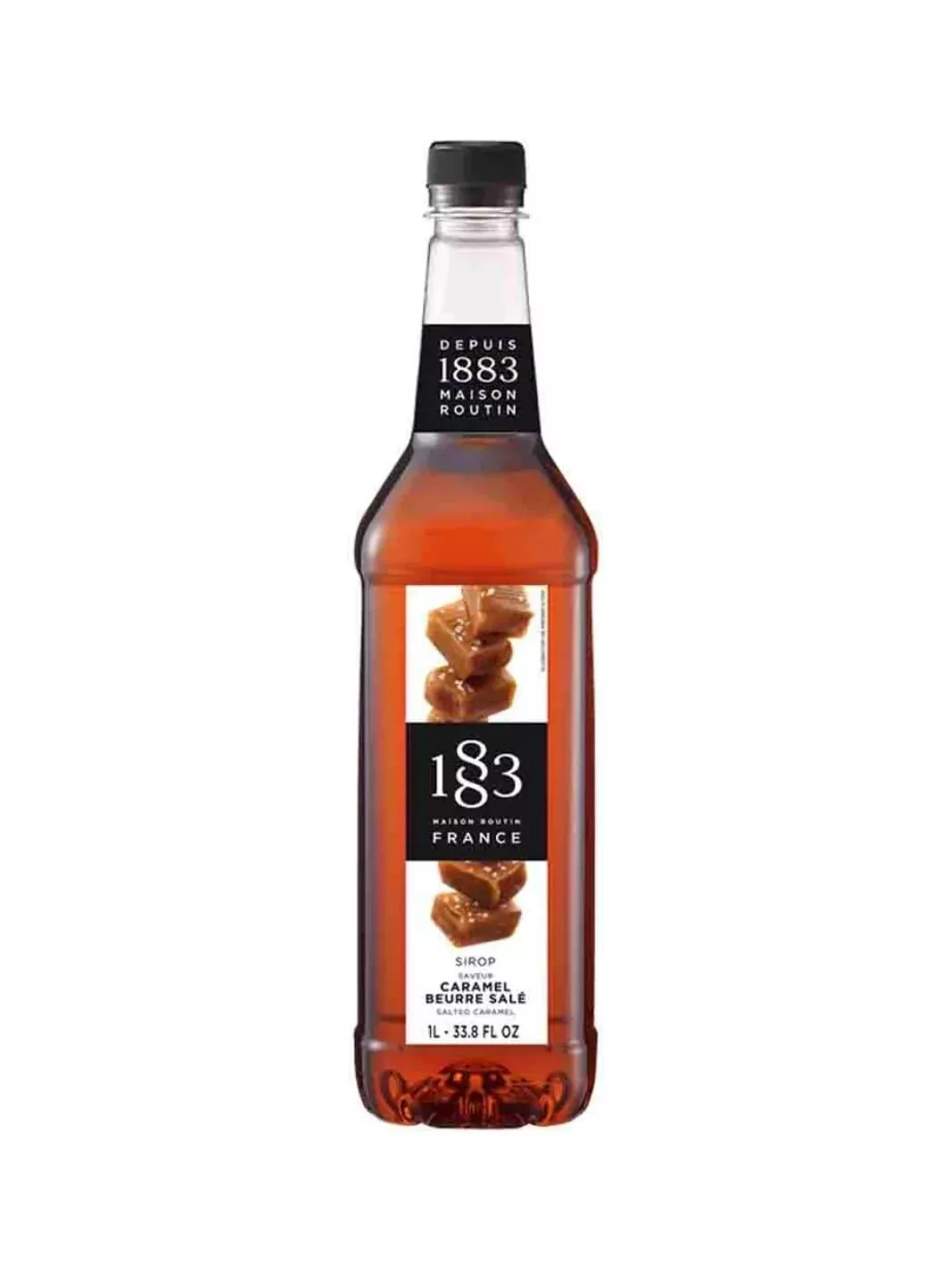 1883 Salted Caramel Syrup (1000ml/33.8oz)