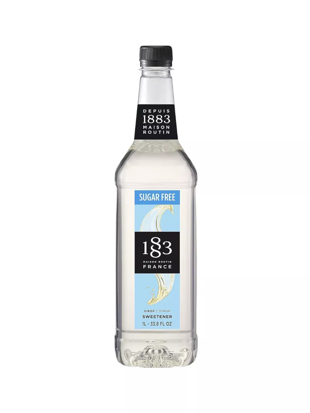 1883 Sugar Free Sweetener Syrup (1000ml/33.8oz)