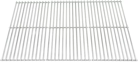 19 1/4" Solid Rod Stainless Steel Grill Grates Replacement for Brinkmann, Charmglow and Jenn Air 720-0337,720-0512, Members Mark 720-0582 , 720-0586 ,Kirkland 720-0193 720-0432, Set of 3