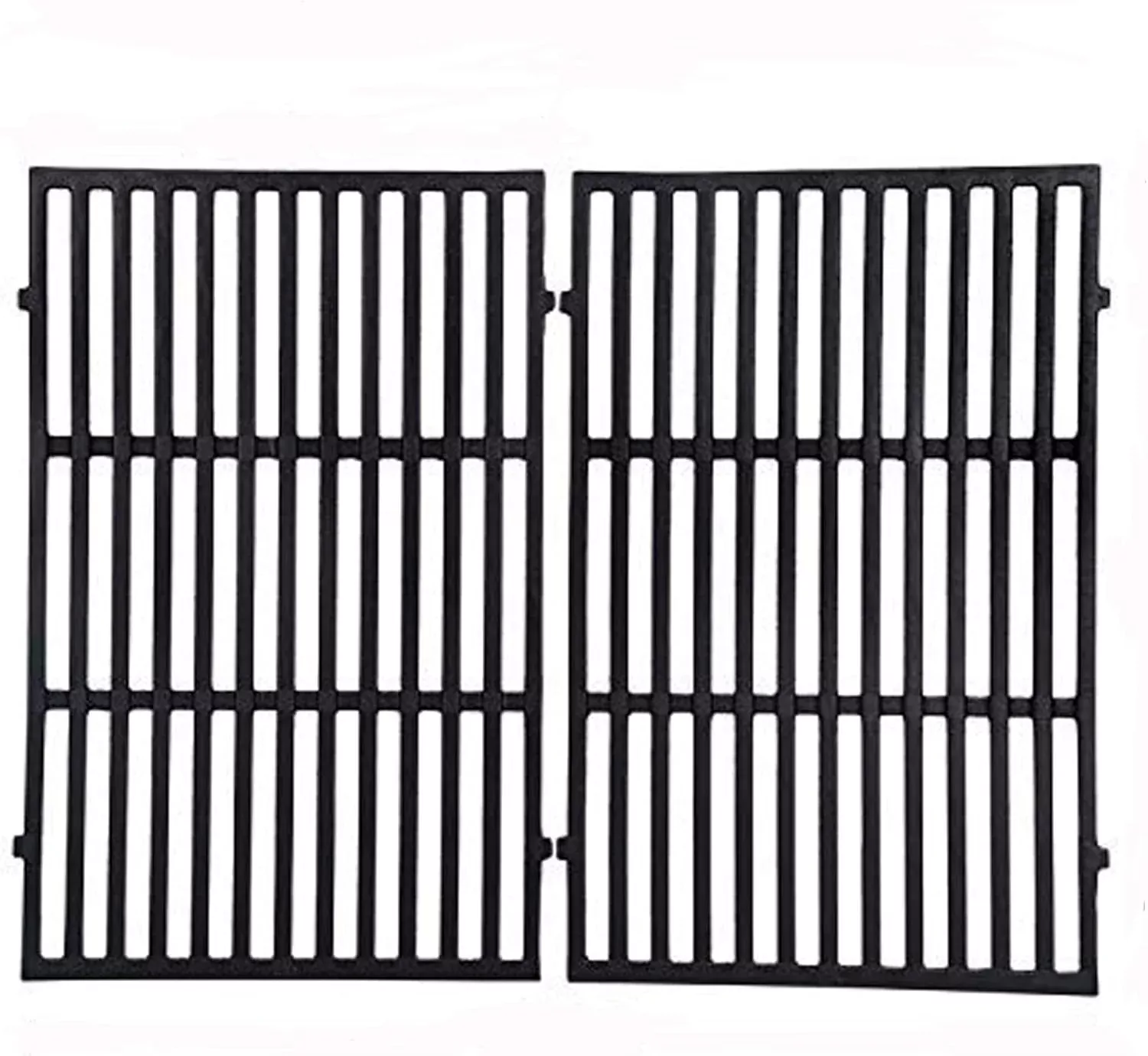 19.5 inch Grill Grates for Weber7528 7524 Genesis E-310, E-320, E-330, S-310, S-320, S330, EP-310, EP-320, EP-330, 2-Pack Cast-Iron Cooking Grid