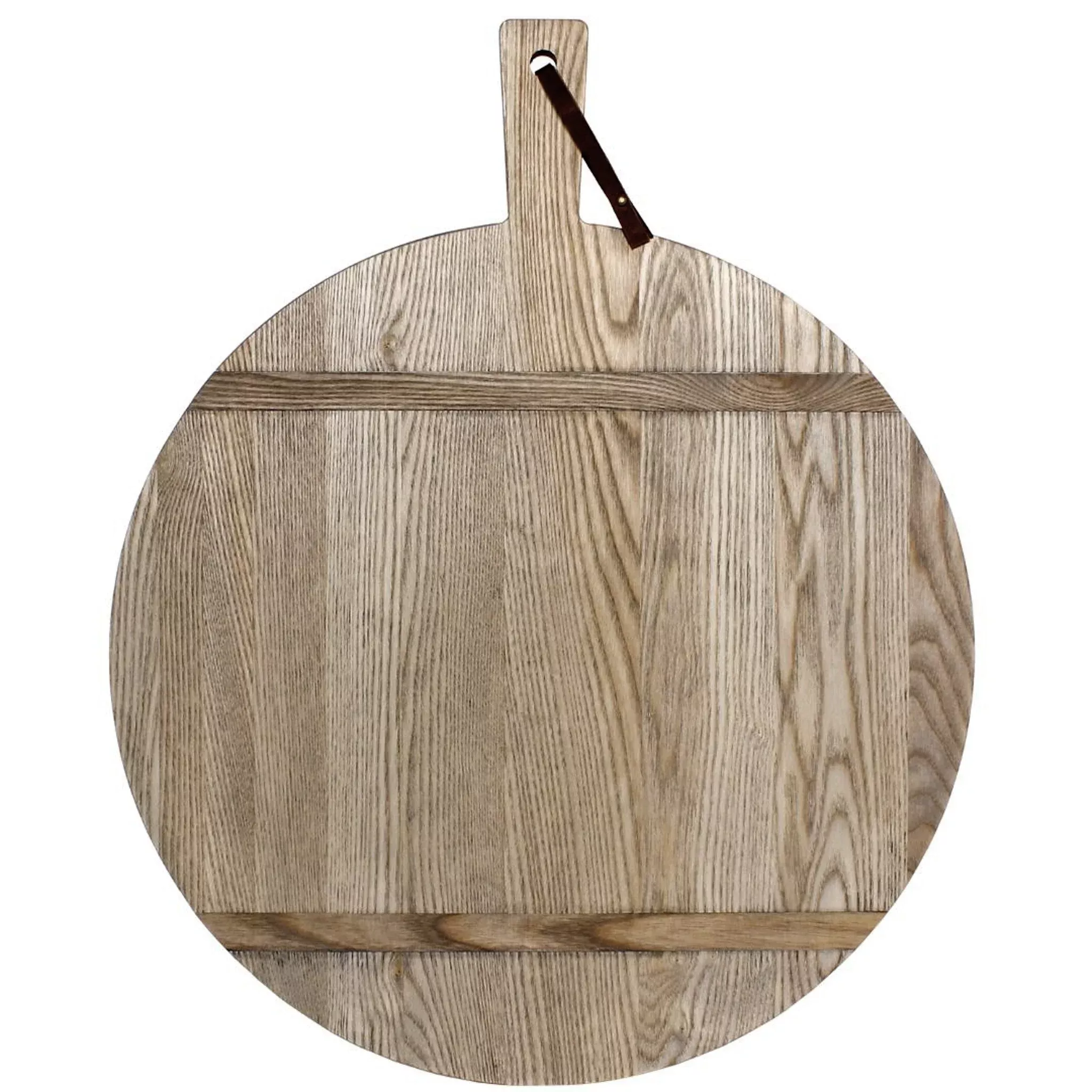 19" Ash Round Serving Board