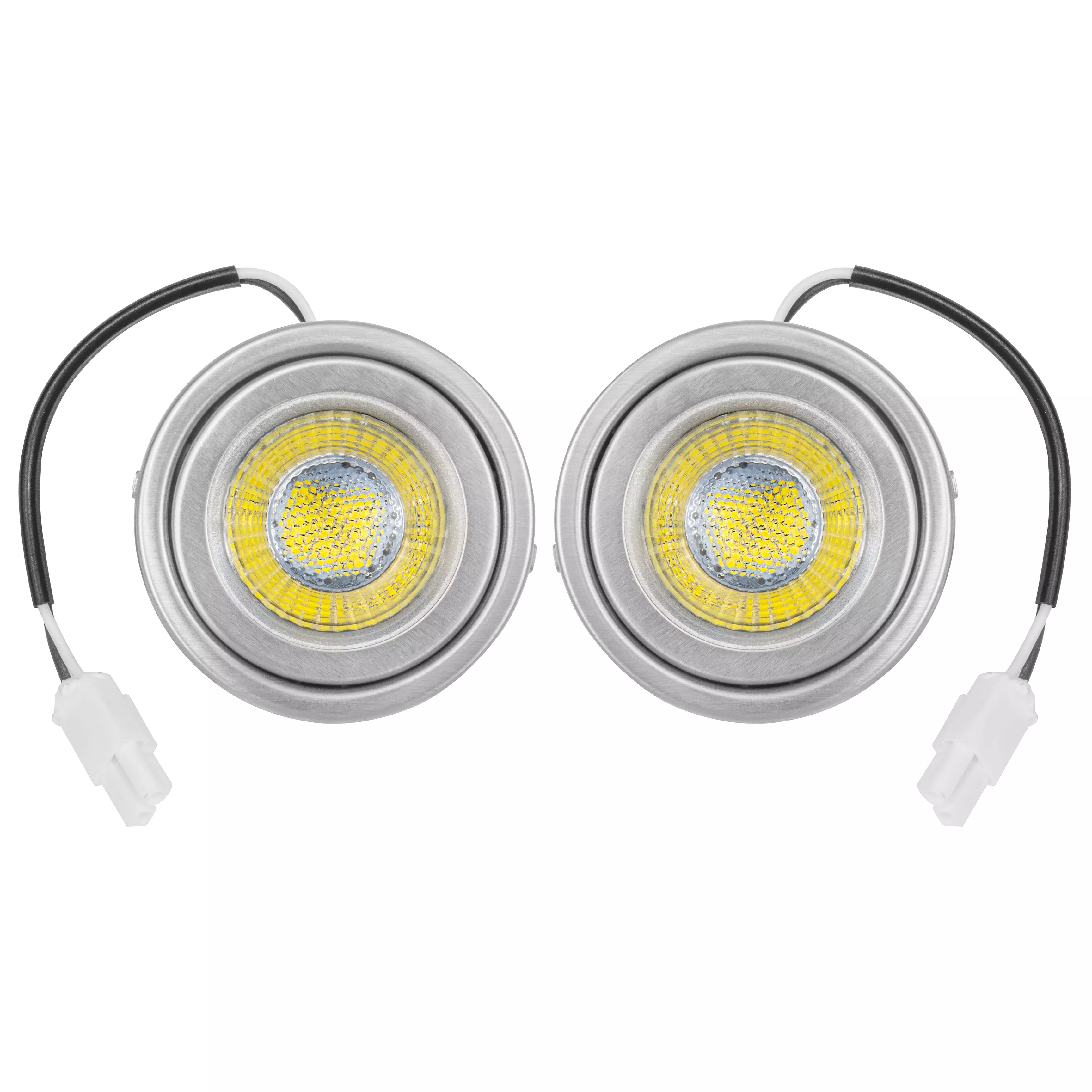 [2-1/2" Folded Edge] 2 Pcs of 12VDC LED Lights ON-E01-32 for Awoco RH-IT & RH-BQ Range Hoods