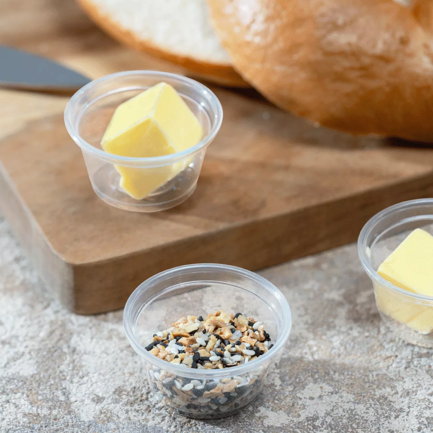 [2,500 ct] 0.75 oz PP Portion Cups, Clear