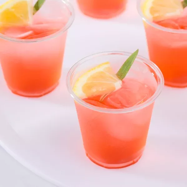 [2,500 ct] 3 oz Clear Plastic Cold Cups | PET | 62 mm