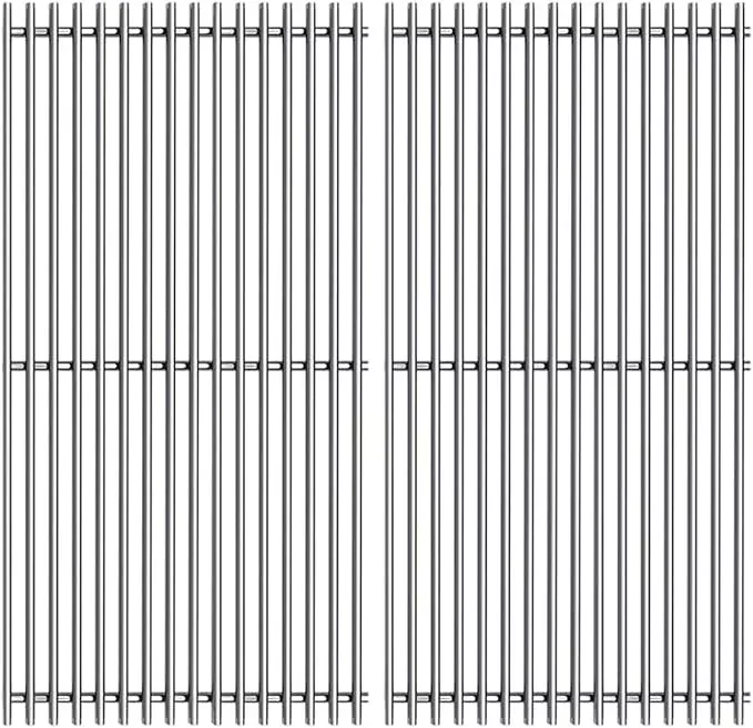 (2-Pack) 16 1/2" Stainless Steel Grates Replacement forKenmore 5 burner grill 146.23680310 146.30213510 146.23770310 146.47468610 146.47469610 640-05057375-7