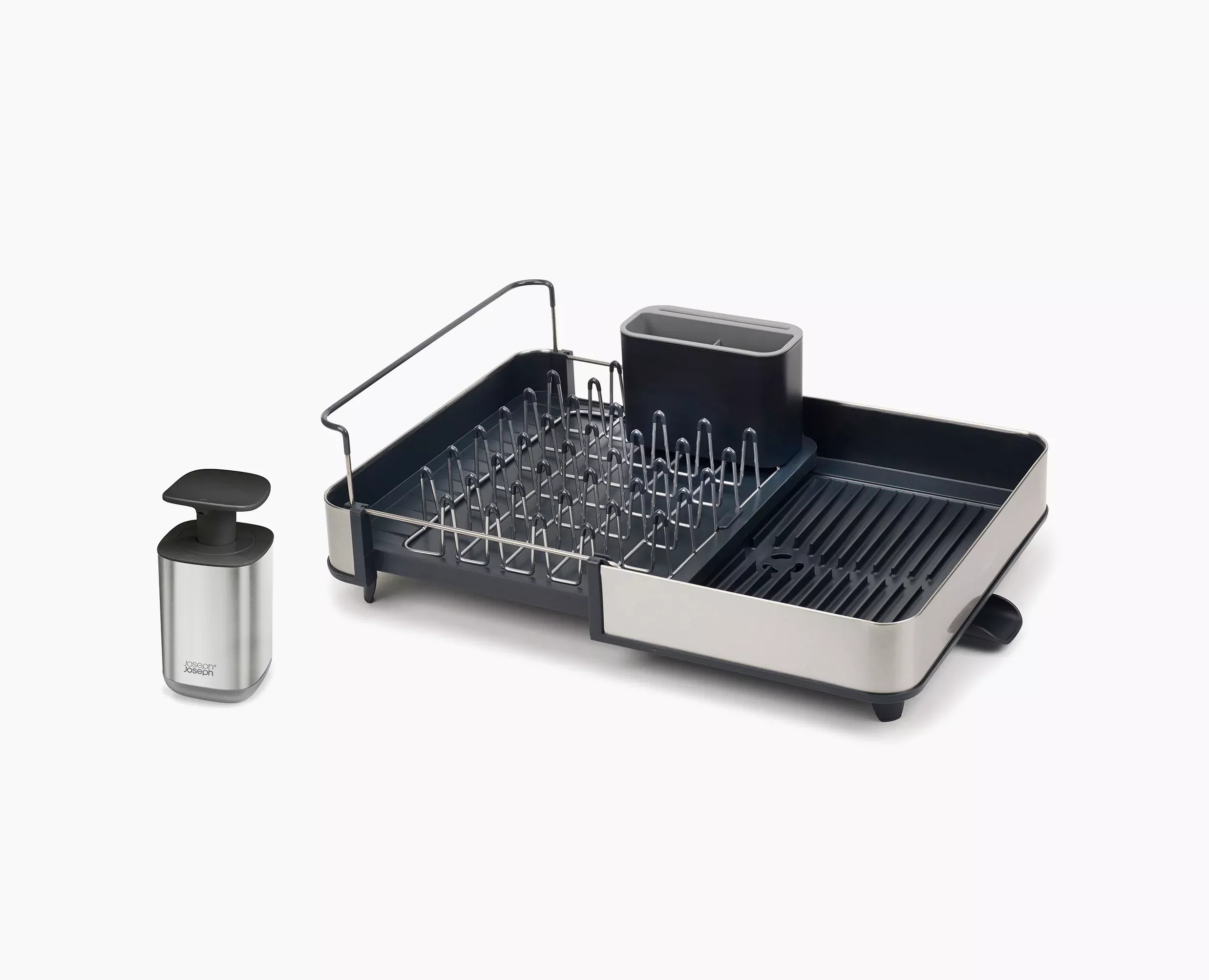 2-piece Stainless-steel Sink Organization Set