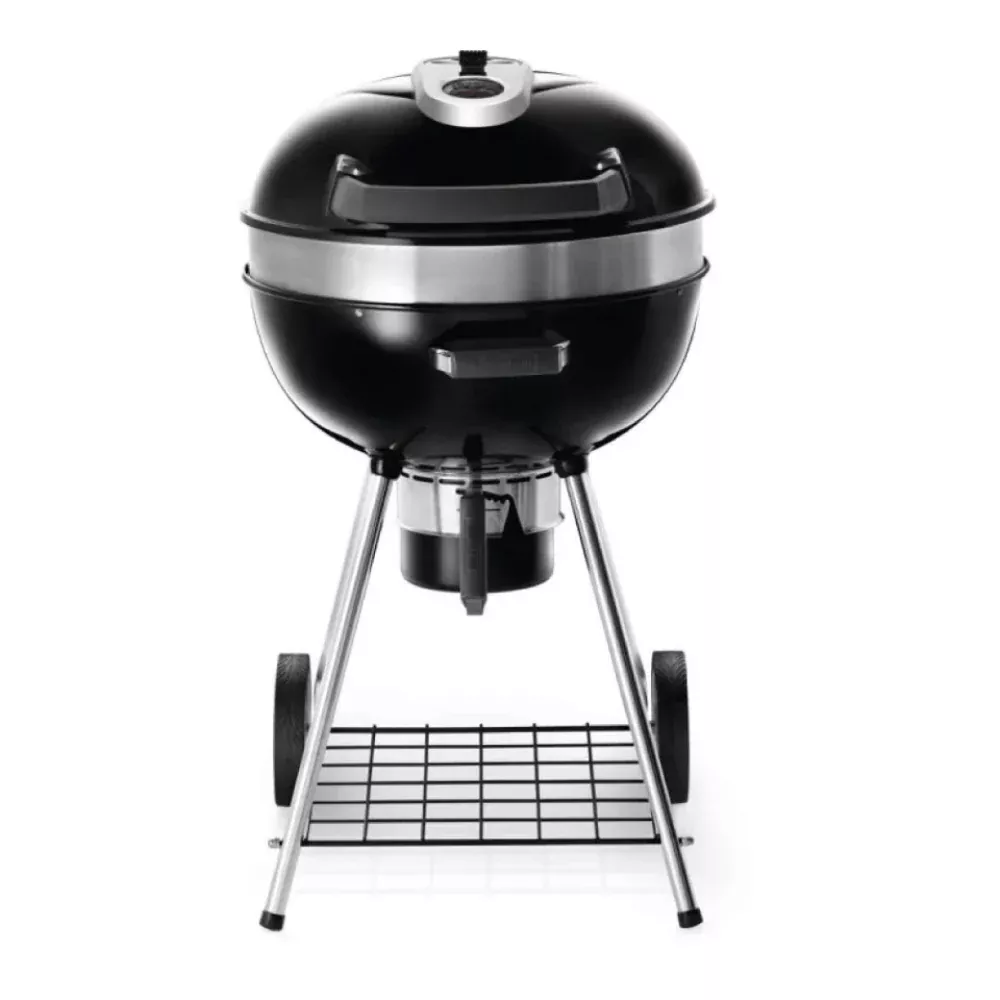 22" Charcoal Kettle Grill, Black