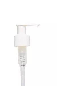 24-410 White PP Dispensing Pump, 6" Dip Tube