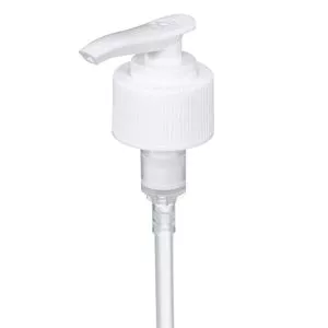 28-410 White PP Dispensing Pump, 8-3/4" Dip Tube