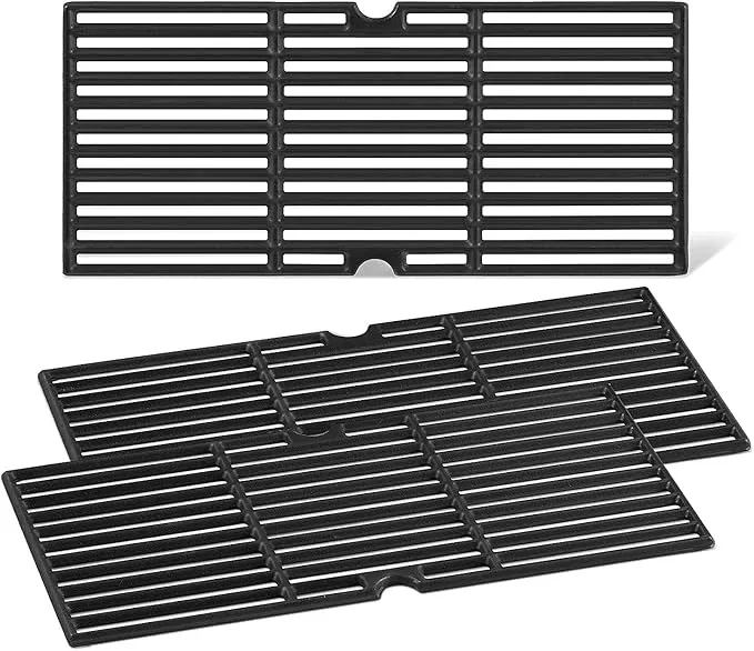 3 Pack 16 4/9" Cooking Grill Grates Replacement Parts for Dyna Glo DGF493BNP DGH474CRP DGF493PNP-D 70-01-273 DGB495SDP-D Backyard BY13-101-001-12 Kenmore 146.23681310 146.23678310