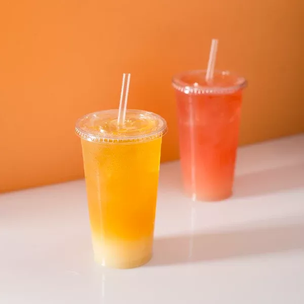 [300 ct] 32 oz Clear Plastic Cold Cups | PET | 107 mm