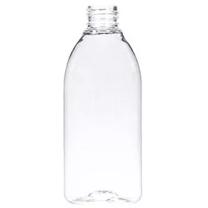 32 oz Clear PET Bottle 28-410 Neck Finish, Round Base