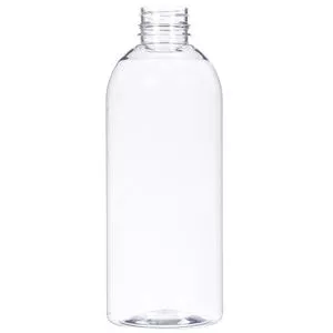 32 oz Clear PET Bullet Bottle 38 mm Neck Finish, Round Base