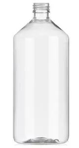 32 oz Clear PET Veral Bottle 28-410 Neck Finish, Round Base