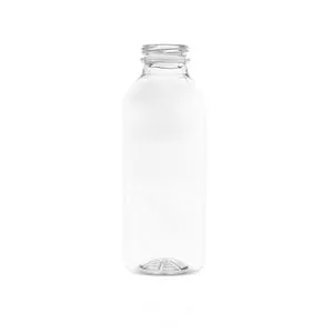 32 oz P/E Tall Quart, Juice Clear, Square
